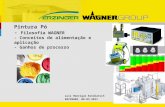Pintura Pó - Filosofia WAGNER - Conceitos de alimentação e aplicação - Ganhos de processo Luiz Henrique Kondlatsch ERZINGER, 08.03.2011.