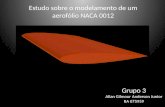 Grupo 3 Allan Gilmour Anderson Junior RA 075959 Estudo sobre o modelamento de um aerofólio NACA 0012.