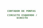 CORTADOR DE PONTAS CIRCUITO ESQUERDO / DIREITO. PARA ATIVAR O CORTADOR DE PONTAS, PRESSIONE O INTERRUPTOR LOCALIZADO NO CONSOLE.