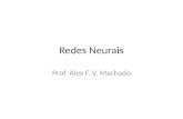 Redes Neurais Prof. Alex F. V. Machado. Organização em camadas.