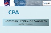 Comissão Própria de Avaliação cpa@unifia.edu.br. Avaliação Institucional 2010-1 - GERAL.