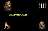 TUTANKHAMON Nascido com o nome de Tutankhaton – a imagem viva do Deus Aton - as origens de Tutankhamon são ainda misteriosas, mesmo que numerosos especialistas.