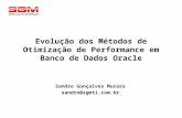 Evolução dos Métodos de Otimização de Performance em Banco de Dados Oracle Sandro Gonçalves Murara sandro@sgmti.com.br.