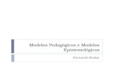 Modelos Pedagógicos e Modelos Epistemológicos Fernando Becker.