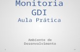 Monitoria GDI Aula Prática Ambiente de Desenvolvimento 1