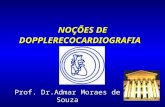 NOÇÕES DE DOPPLERECOCARDIOGRAFIA Prof. Dr.Admar Moraes de Souza.