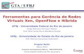 Programa de Engenharia Elétrica - PEE/COPPE/UFRJ Universidade Federal do Rio de Janeiro Ferramentas para Gerência de Redes Virtuais Xen, OpenFlow e Híbrida.