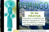 Façamos o caminho de Emaús escutemos Faz que se inflame o nosso coração de Pergolesi III da PÁSCOA Monjas de S. Bento de Montserrat.