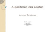 Algoritmos em Grafos Árvores Geradoras Prof. André Renato 1º Semestre / 2012.