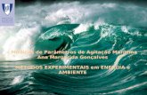 Medição de Parâmetros de Agitação Marítima Ana Margarida Gonçalves MÉTODOS EXPERIMENTAIS em ENERGIA e AMBIENTE.