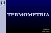 TERMOMETRIA Realizado por: Gonçalo Valentim. Indice Métodos de Transferência de Calor Escalas de Temperatura Termómetros Termopar Termoresistência Termistor.