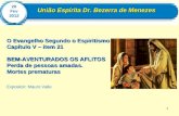 1 União Espírita Dr. Bezerra de Menezes 20 Fev 2012 O Evangelho Segundo o Espiritismo Capítulo V – item 21 BEM-AVENTURADOS OS AFLITOS Perda de pessoas.