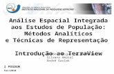Análise Espacial Integrada aos Estudos de População: Métodos Analíticos e Técnicas de Representação Introdução ao TerraView I POSDEM Fev/2010 Antônio Miguel.