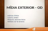 MÍDIA EXTERIOR - OD AGÊNCIA: ÁFRICA CLIENTE: AMBEV PRODUTO: BRAHMA FRESH PERÍODO: 02ª BI-SEMANA.