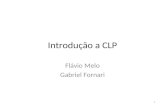 Introdução a CLP Flávio Melo Gabriel Fornari 1. Índice Características das LPs; Histórico; Objetivos das LPs; Abstração de dados; Ambiente e escopo de.