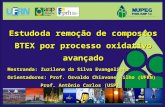 Estudo da remoção de compostos BTEX por processo oxidativo avançado Mestranda: Zuzilene da Silva Evangelista Orientadores: Prof. Osvaldo Chiavone Filho.