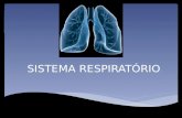 SISTEMA RESPIRATÓRIO. RESPIRAÇÃO O sistema respiratório resolve o problema das trocas gasosas entre as células do organismo e o meio ambiente, pois permite.