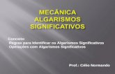 Conceito Regras para Identificar os Algarismos Significativos Operações com Algarismos Significativos Prof.: Célio Normando.