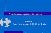 Vigilância Epidemiológica Módulo I Conceitos básicos de Epidemiologia.