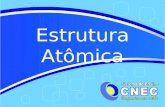 Estrutura Atômica. Prótons Nêutrons Elétrons Presentes no núcleo do átomo Giram ao redor do núcleo (Eletrosfera) Partícula SubatômicaCarga ElétricaMassa.