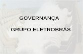 GOVERNANÇA GRUPO ELETROBRÁS. Grupo Eletrobras - Sistema Elétrico Nacional Eletronuclear2.007 37.757 - 57.289 CGTEE Itaipu- -490 7.000 Furnas 19.440 8.921.