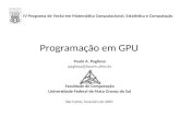 Programação em GPU Paulo A. Pagliosa pagliosa@facom.ufms.br Faculdade de Computação Universidade Federal de Mato Grosso do Sul IV Programa de Verão em.