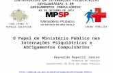 O Papel do Ministério Público nas Internações Psiquiátricas e Abrigamentos Compulsórios Reynaldo Mapelli Júnior Promotor de Justiça Coordenador da Área.