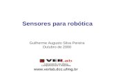 Www.verlab.dcc.ufmg.br Sensores para robótica Guilherme Augusto Silva Pereira Outubro de 2000.