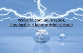 Website com animações, simulações e laboratórios virtuais Andreza Diego Gregori Wellgton.