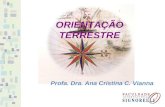 ORIENTAÇÃO TERRESTRE Profa. Dra. Ana Cristina C. Vianna.