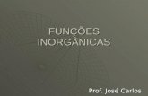 FUNÇÕES INORGÂNICAS Prof. José Carlos Prof. José Carlos.