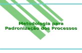 Metodologia para Padronização dos Processos. Fábio de Lucia – delucia@triang.com.br - @triang.com.br Conceitos MET.