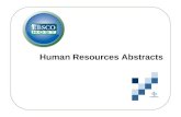 Human Resources Abstracts. Inclui registros bibliográficos que abordam áreas relacionadas a recursos humanos, incluindo gerenciamento de recursos humanos,