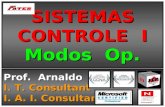 SISTEMAS CONTROLE I Modos Op. Prof. Arnaldo I. T. Consultant I. A. I. Consultant.