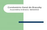 Condominio Geral do Bracuhy Assembléia Ordinária 06/03/2010.