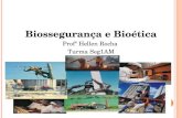 Biossegurança e Bioética Profª Hellen Rocha Turma Seg1AM.
