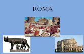 Roma ROMA. Localização Formação da cidade de Roma A formação da cidade de Roma vem da interação entre diferentes povos como etruscos, italiotas (sabinos.