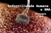 Infertilidade Humana e RMA Biologia 12ºAno. Caso 1 Resultado das análises: Espermograma com valores normais; Análises hormonais normais para ambos; Muco.