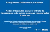 Ações integradas para o controle da hanseníase e de outras doenças relacionadas à pobreza Coordenação Geral de Hanseníase e Doenças em Eliminação - CGHDE.
