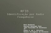 RFID Identificação por Radio Freqüência Davi Duchovni Gustavo Henrique Paro João Fernandes de Alcântara Jr. Pedro A. de L. Oliveira Renato Stringassi de.