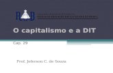 O capitalismo e a DIT Cap. 29 Prof. Jeferson C. de Souza.