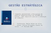 Trabalho apresentado a Disciplina de Análise Organizacional da FACIMOD do Paraná, como requisito parcial à obtenção de créditos. Professora: Meire Helen.