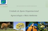 Unidade de Apoio Organizacional Agroecologia e Meio Ambiente.