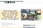 1 Contribuindo para a Redução dos Riscos da Infecção do Sítio Cirúrgico Sara Cruz Consultora Clínica Sênior Kimberly-Clark Brasil Health Care Dezembro.