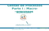 1 Gestão de Processos Parte I : Macro-processos Desenho dos Processos (Espinha de peixe) BUSINESSCONSULTING + BRAND & MARKETINGSTRATEGY + SCREANING + SYNAPSISTECHNIQUES.