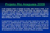 Projeto Rio Araguaia 2009 O Rio Araguaia divide os Estados de Goiás, Mato Grosso e Pará. É de muita importância para a Região Centro-Oeste nos aspectos.