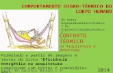 Prof. MS António Manuel C P Fernandes 2014.1 CONFORTO TÉRMICO na Arquitetura e Urbanismo Formulado a partir de imagens e textos do livro “Eficiência energética.