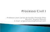 Professor José Carlos de Araújo Almeida Filho Monitor: Angelo Masullo E-mail: angelomasullo@hotmail.com.