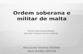 Alexandre Ferreira 002060 Sara Simões 002144 Direito Internacional Público Docente: Francisco Pereira Coutinho.