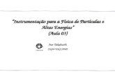 “Instrumentação para a Física de Partículas e Altas Energias” (Aula 03) Jun Takahashi IFGW-UNICAMP.